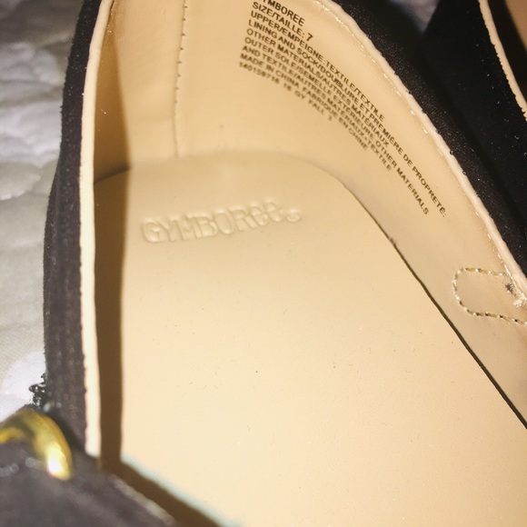 Gymboree Black Mary Jane flats. Black. Sz 7 - Picture 4 of 4